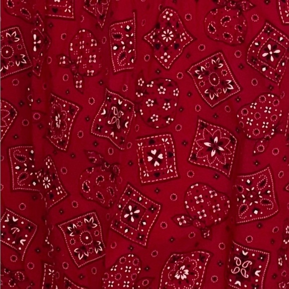 Vintage Red Apron - Picture 6 of 6